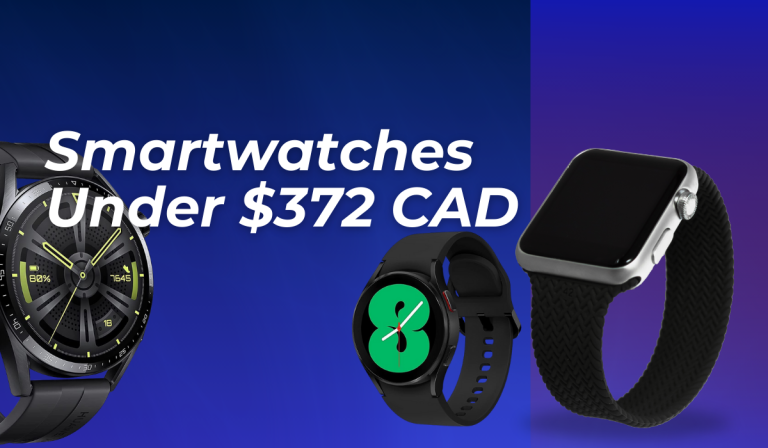 Best Smartwatches Under $372 CAD Canada 2025: Top Picks for Fitness & Everyday Use